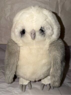 Dakin White Owl Lou Rankin Friends Plush Stuffed Animal Toy 11”